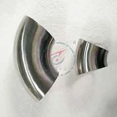 titanium elbow 45 degree manufacture