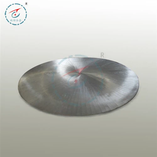 Tubesheet Penukar Panas Logam Berpakaian Baja Titanium